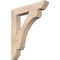 Ekena Millwork Legacy Slat Smooth Bracket, Douglas Fir, 3 1/2"W x 22"D x 26"H BKT04X22X26LEC06SDF - alternate 1